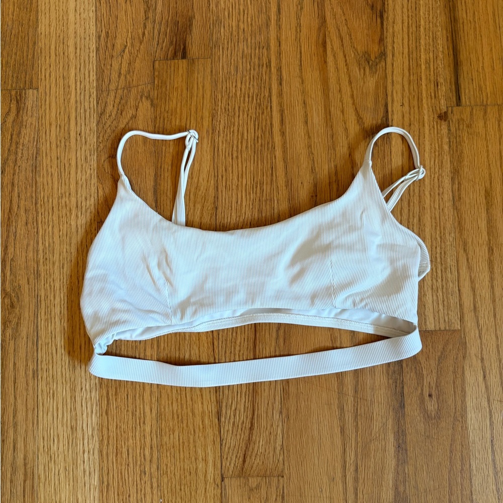 White Garage cut out bikini top/Bralette